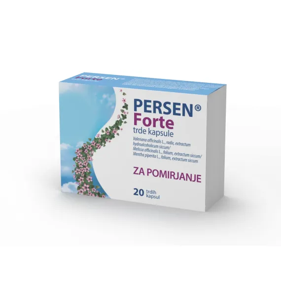 Persen Forte trde kapsule, 20 kapsul