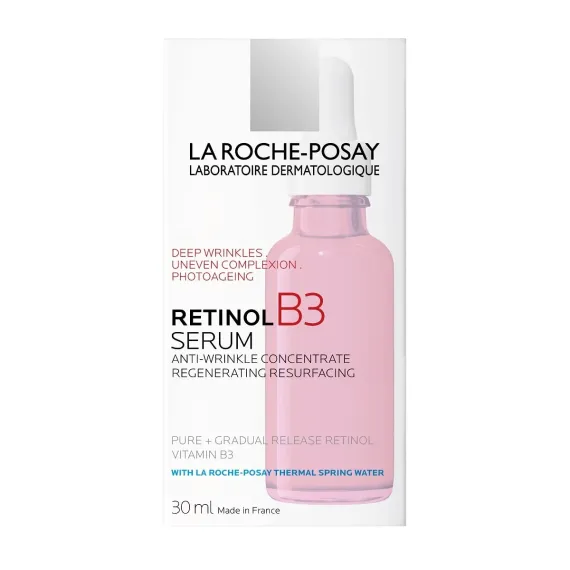 La Roche-Posay, Retinol B3 serum za obraz proti gubam, 30 ml