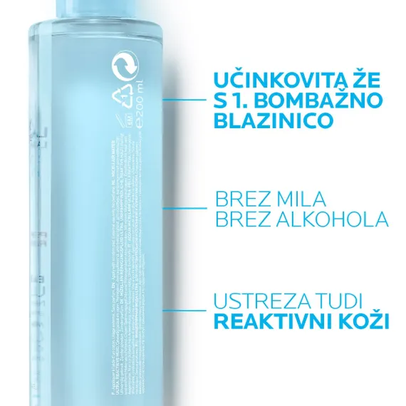 La Roche-Posay, micelarna voda za reaktivno kožo, 400 ml