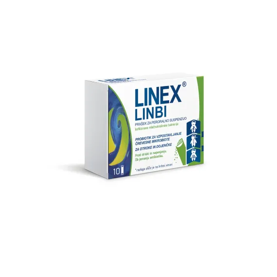 Linex Linbi prašek za peroralno suspenzijo, 1,5 g, 10 vrečic
