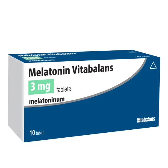 Melatonin Vitabalans 3 mg tablete, 10 tablet