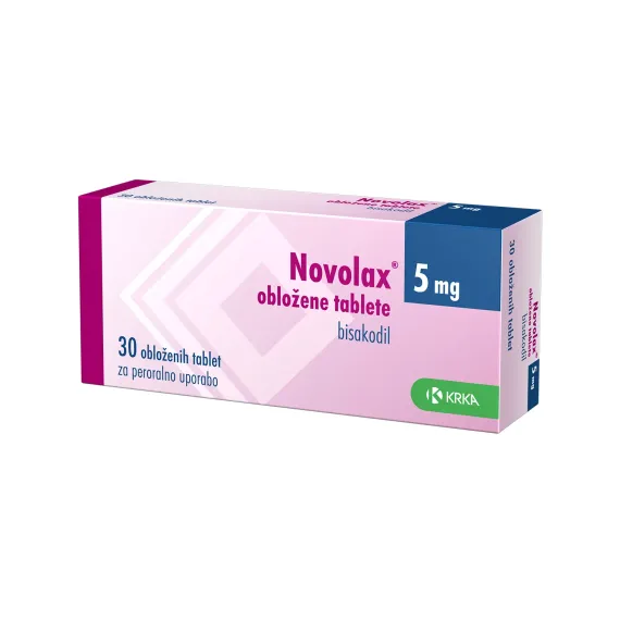 Novolax 5 mg obložene tablete, 30 tablet
