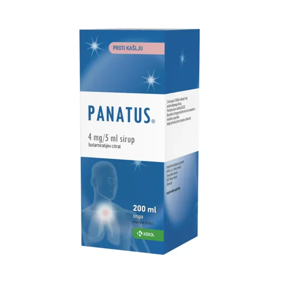 Panatus 4 mg/5 ml sirup, 200 ml