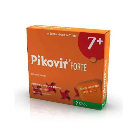 Pikovit forte obložene tablete, 30 tablet