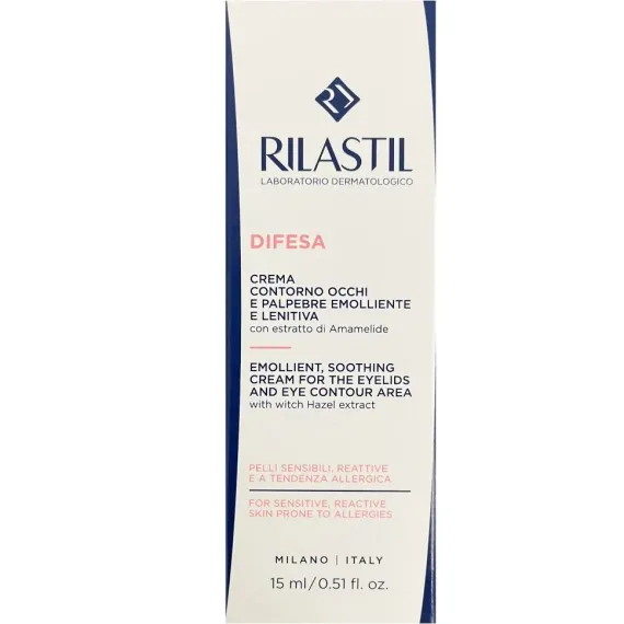Rilastil, Difesa krema za predel okoli oči, 15 ml