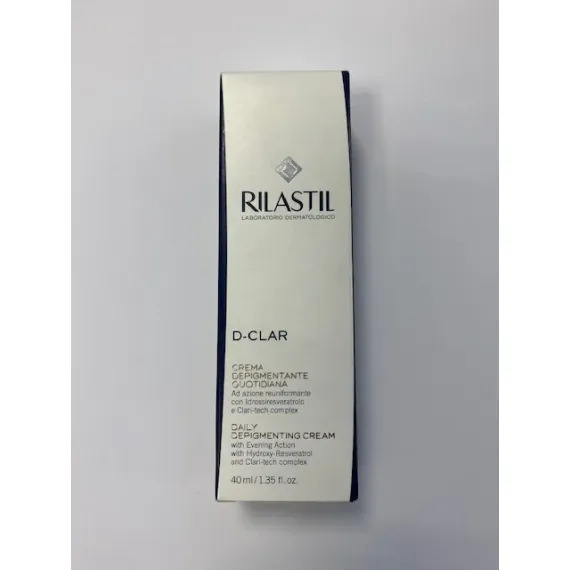 Rilasti, D-Clar dnevna krema za depigmentacijo, 40 ml