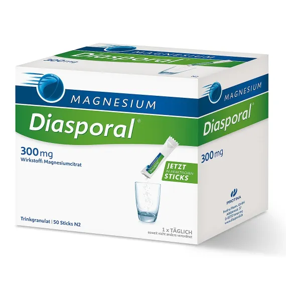 Magnesium Diasporal, 300 mg, 50 vrečk