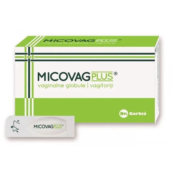 Micovag Plus, vaginalne globule, 2g, 10 globul