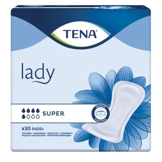 Tena, lady super predloge za težko inkontinenco, 30 predlog