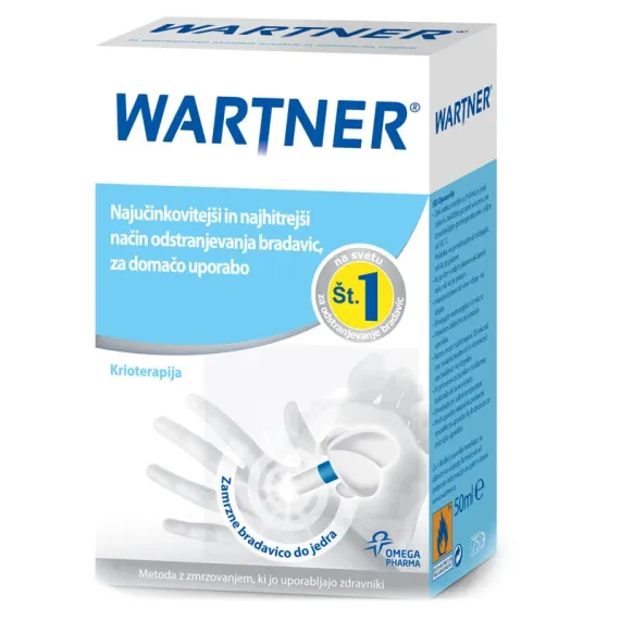 Wartner, pršilo za odstranjevanje bradavic, 50 ml