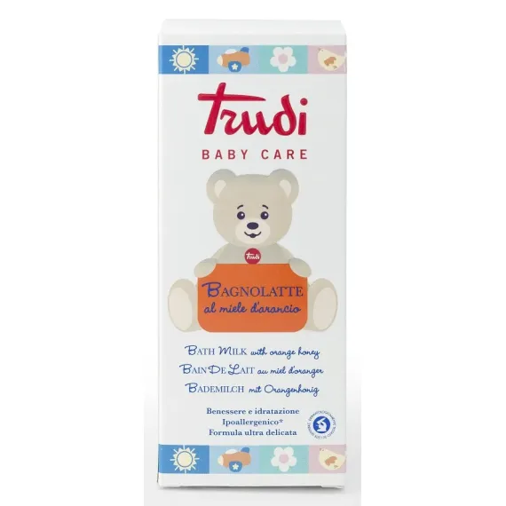 Trudi, Baby Care, kopalno mleko s pomarančnim medom, 250 ml