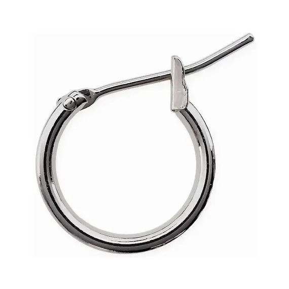 Biojoux, uhani obroček gladek sklenjen, BJT976