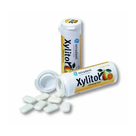 Xylitol, žvečilni gumi - sadje, 30 žvečilnih gumijev