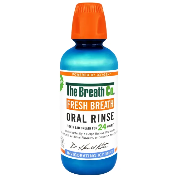 The Breath Co, ustna voda icy mint proti zadahu, 500ml