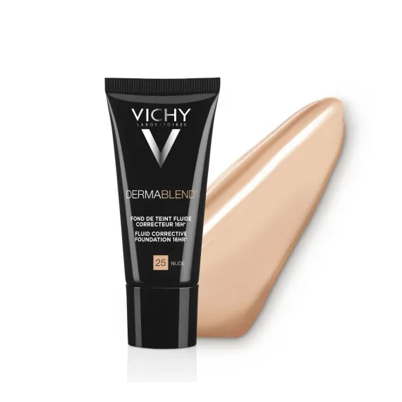 Vichy, Dermablend tekoči korektivni puder 25-korektivna podlaga, 30 ml