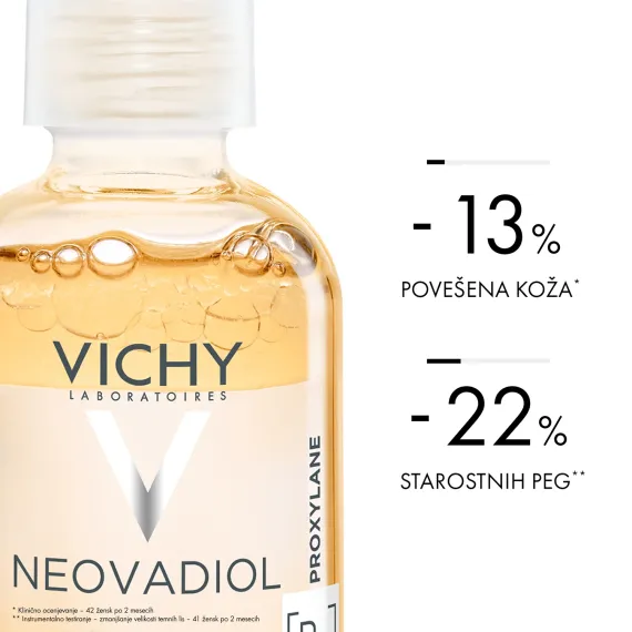 Vichy, Neovadiol Meno 5 BI-Serum, serum za nego kože v peri in postmenopavzi, 30 ml