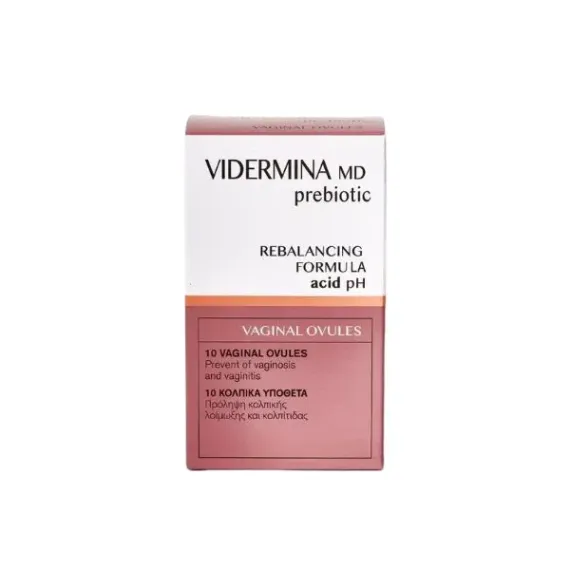 Vidermina, Prebiotic vaginalne globule, 10 globul