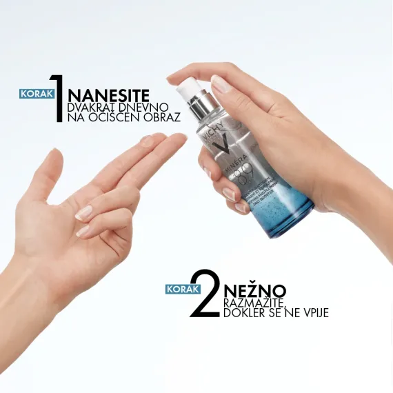 Vichy, Mineral 89 dnevni booster za močnejšo in polnejšo kožo, 50 ml