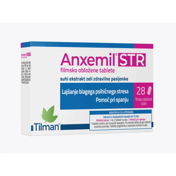 Anxemil STR filmsko obložene tablete, 28 tablet