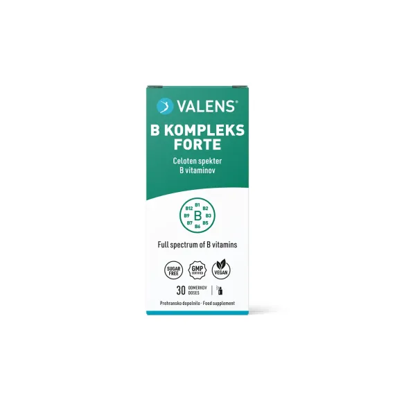 Valens, B kompleks Forte ustno pršilo, 25 ml