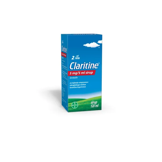 Claritine 1 mg/ml sirup, 120 ml