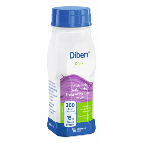 Diben napitek, okus gozdni sadeži, 200 ml, 4 plastenke
