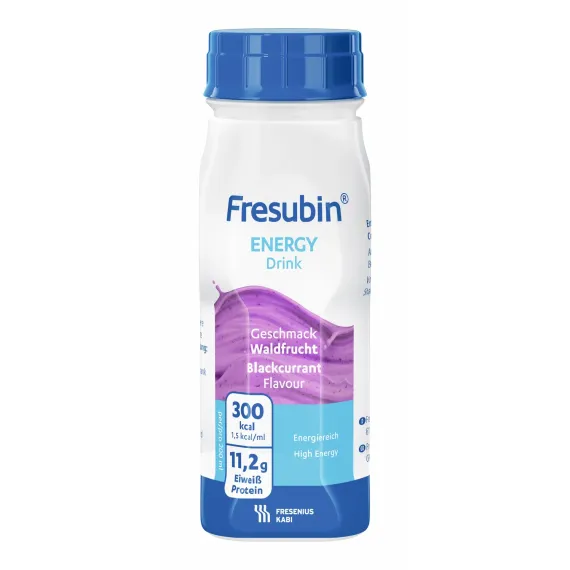 Fresubin Energy Drink, okus gozdni sadeži, 200 ml, 4 plastenke
