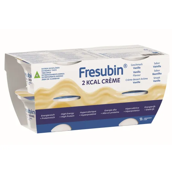 Fresubin 2 kcal creme, okus vanilija, 125 g, 4 lončki