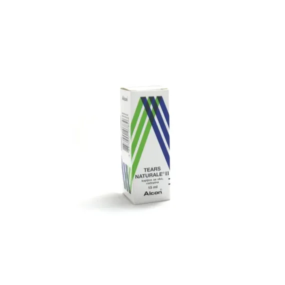 Tears naturale II 1 mg/3 mg v 1 ml kapljice za oko, raztopina, 15 ml