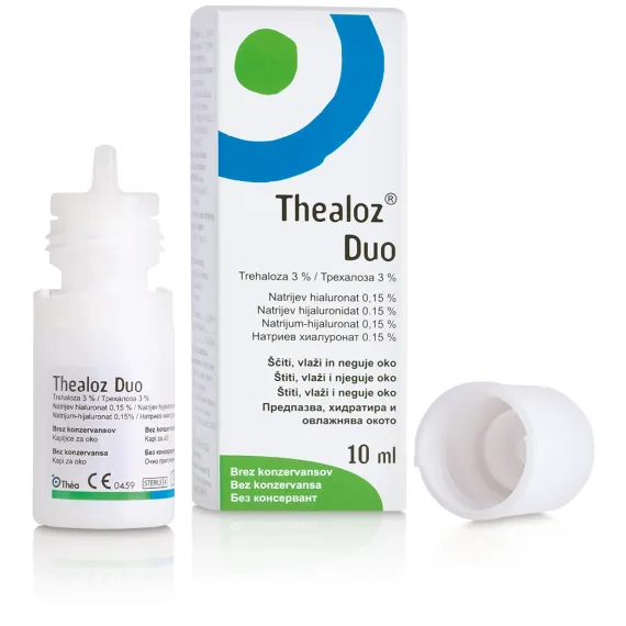 Thealoz Duo, kapljice za oči, 10 ml