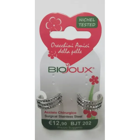 Biojoux, uhani Miami obroč, BJT202