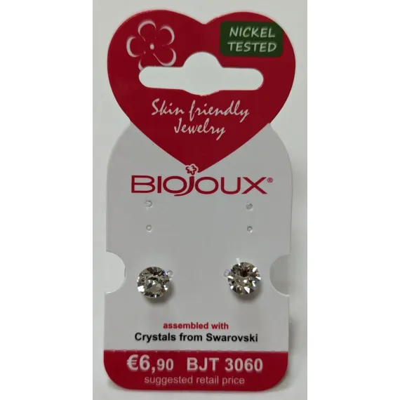 Biojoux, uhani Swarovski kristal, BJT3060