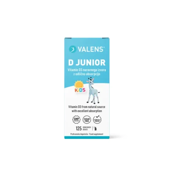 Valens, D junior ustno pršilo, 25 ml