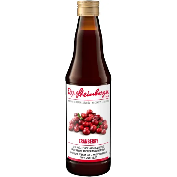 Dr.Steinberger, sok ameriške brusnice, 330 ml