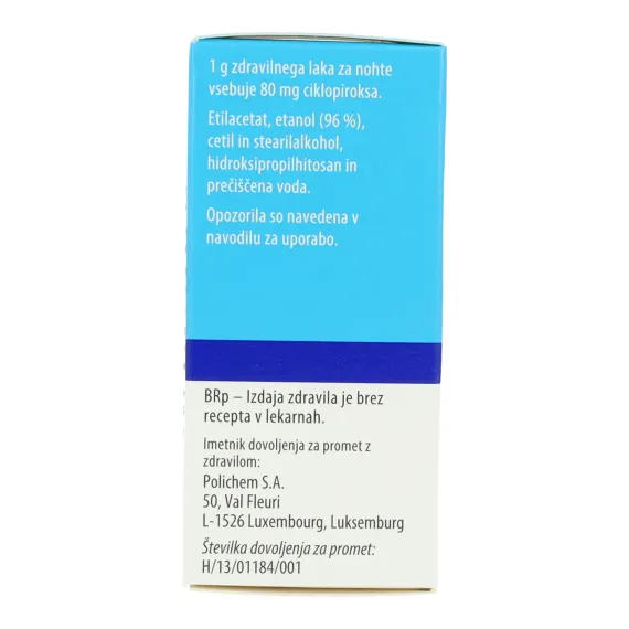 Onytec 80 mg/g zdravilni lak za nohte, 3,3 ml