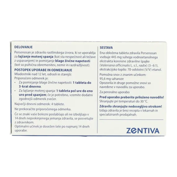 Persenosan obložene tablete, 30 tablet