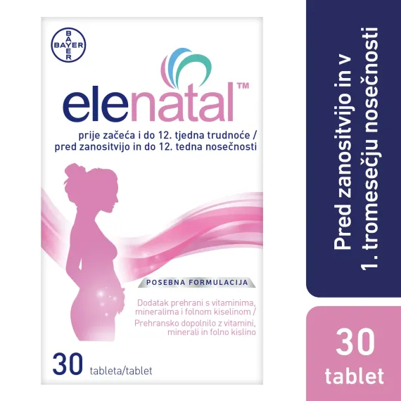 Elenatal, 30 filmsko obloženih tablet