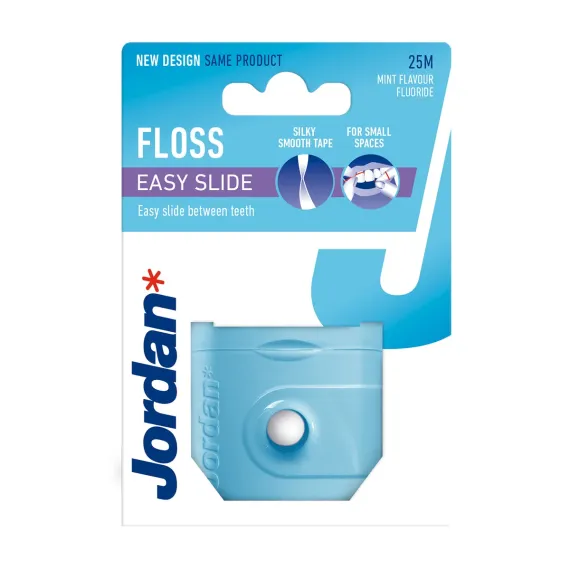Jordan Easy Slide, zobna nitka, 25 m