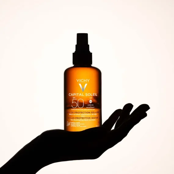 Vichy, Capital Soleil, tonirana vodica za zaščito pred soncem ZF30, 200 ml