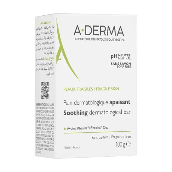 A-Derma, pomirjujoči dermatološki sindet, 100 g