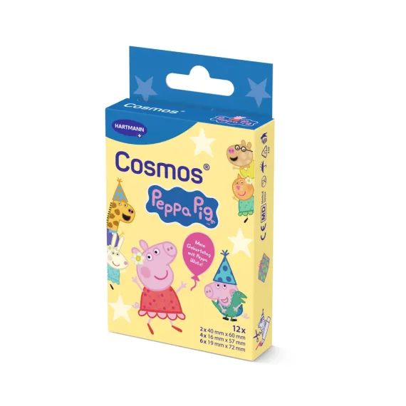 Cosmos, Peppa Pig, 3-velikosti, 12 obližev