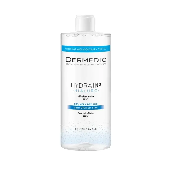 Dermedic, Hydrain3 hialuro micelarna voda H2O, 500 ml
