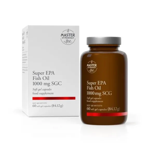 Master of Pharmacy, Ribje olje 1.000 mg SGC, 60 mehkih gel kapsul 