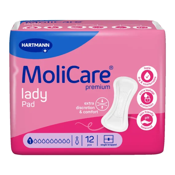 Molicare, Premium Lady 1 kapljica, 12 predlog