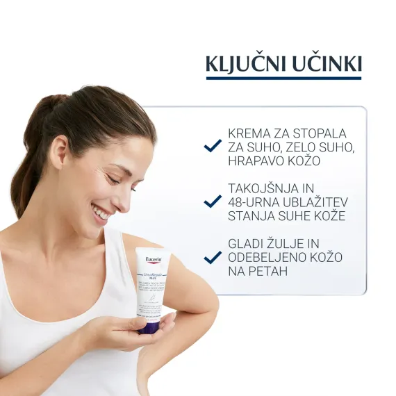 Eucerin UreaRepair plus 10% krema za noge, 100 ml