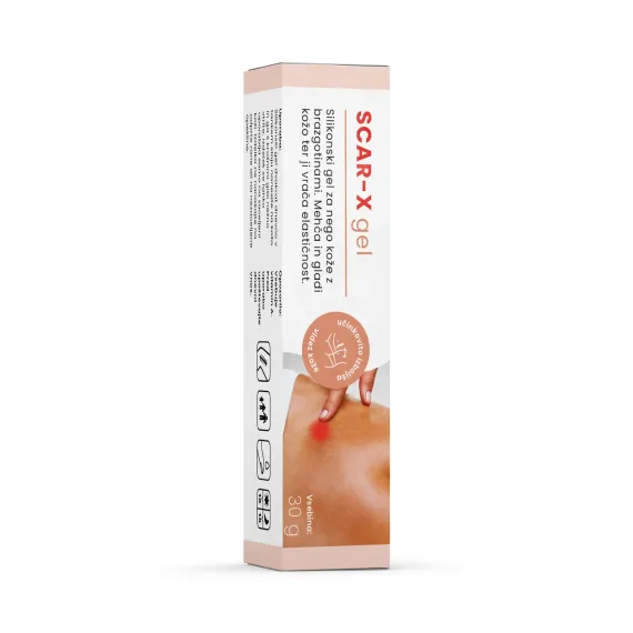 Scar-x, silikonski gel za nego kože 30 g
