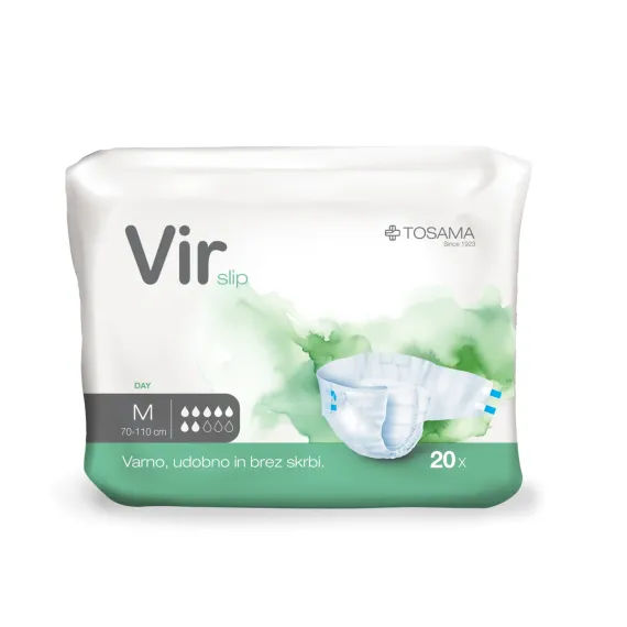 Vir, Slip Day hlačna predloga dnevna M, 20 hlačnih predlog