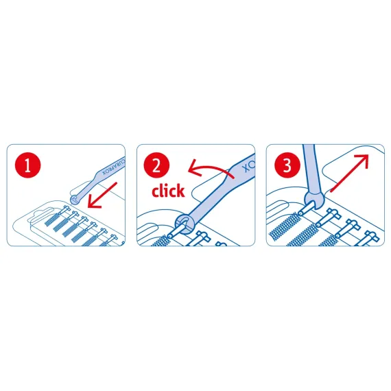 Curaprox, CPS 011 prime start, medzobna ščetka 
