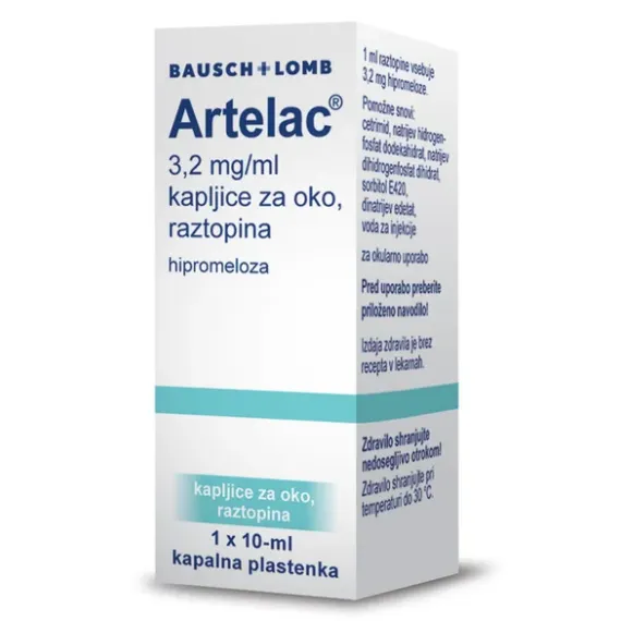 Аrtelac 3,2 mg/ml kapljice za oko, raztopina, 10 ml