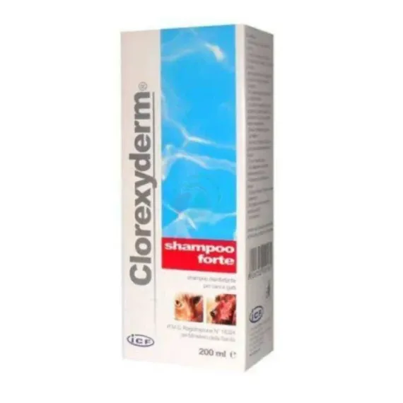 Clorexyderm, Shampoo forte, 200 ml